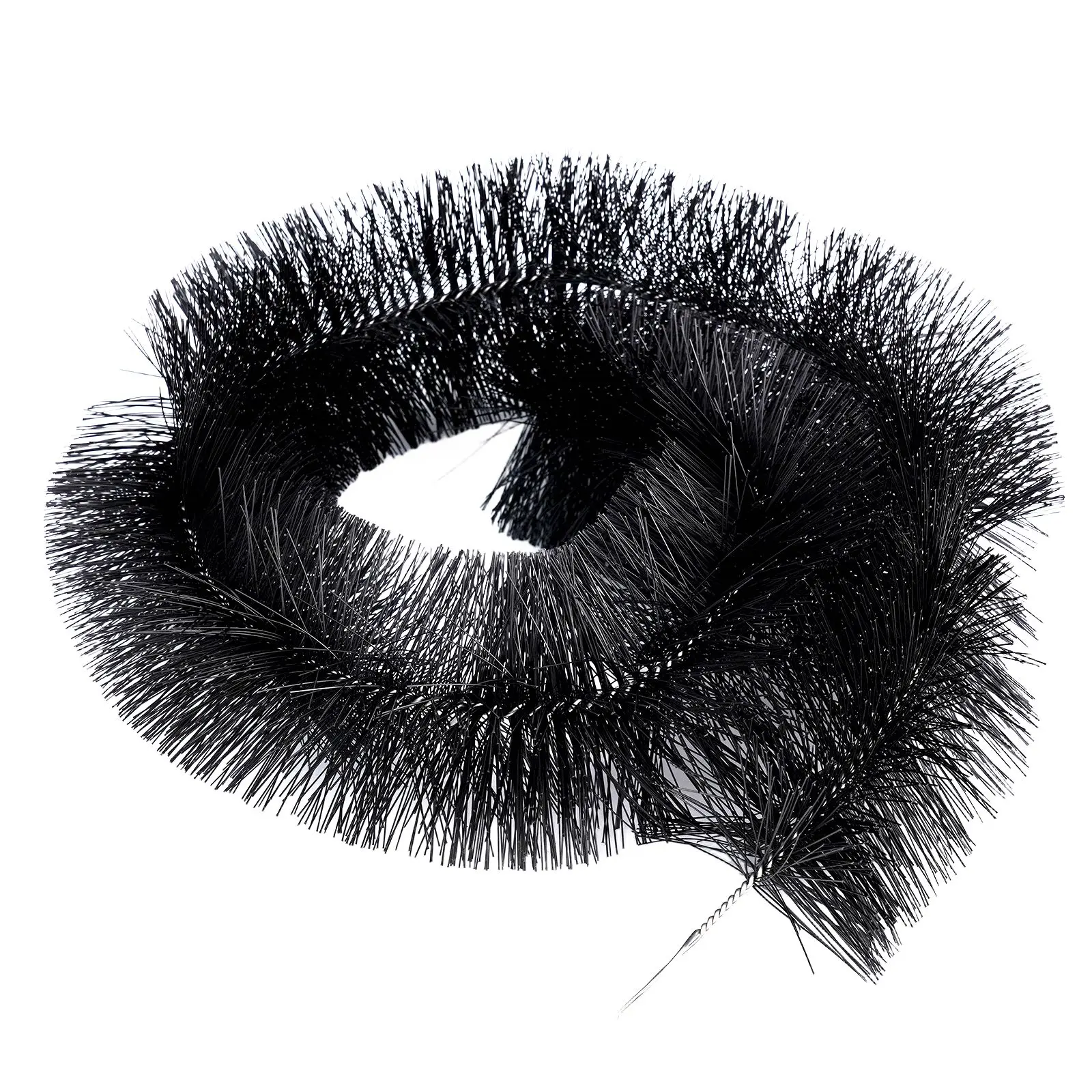 Gutter Brush Brush Fishponds Bristles & Wire Far From Debris Gutters Clean Stainless Steel Wire Core Most Gutters