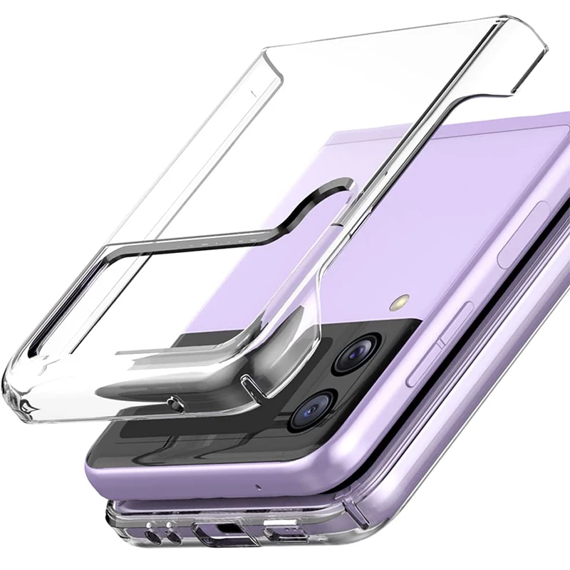 Custodia Flip4 Per Samsung Galaxy Z Flip 4 5G Custodia Protettiva Paraurti Flip4 Custodia Trasparente Per Samsung Z Flip 4 Sm-F721U Fundas