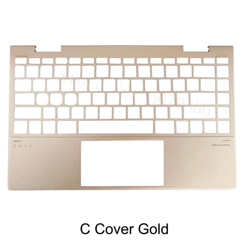 HP ENVY X360 13-BD 13M-BD 13T-BD 시리즈 노트북 액세서리, LCD 후면 뚜껑 후면 커버, 팜레스트 상단 하우징 골드 실버 쉘