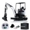 New JXMODEL 1/14 JX-E20 RTR RC Excavator Hydraulic Mini Machinery Model Radio Control Tracked Digger Car Truck Model Toy for Boy 1