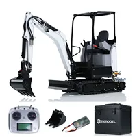 New JXMODEL 1/14 JX-E20 RTR RC Excavator Hydraulic Mini Machinery Model Radio Control Tracked Digger Car Truck Model Toy for Boy 1