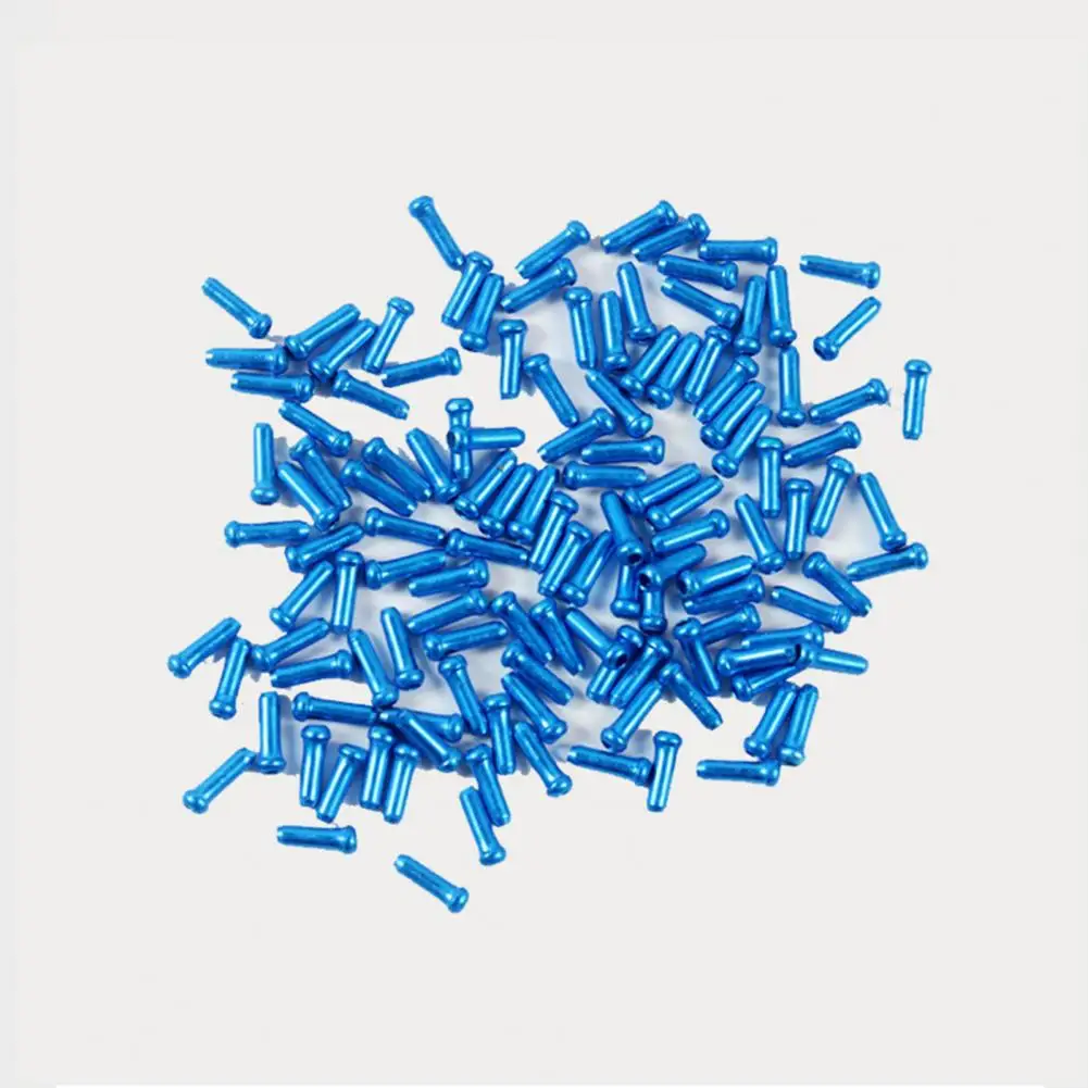 

50Pcs Bicycle Brake Cables End Protection Cover Aluminum Alloy Bike Shifter Cord End Covers Bicycle Part