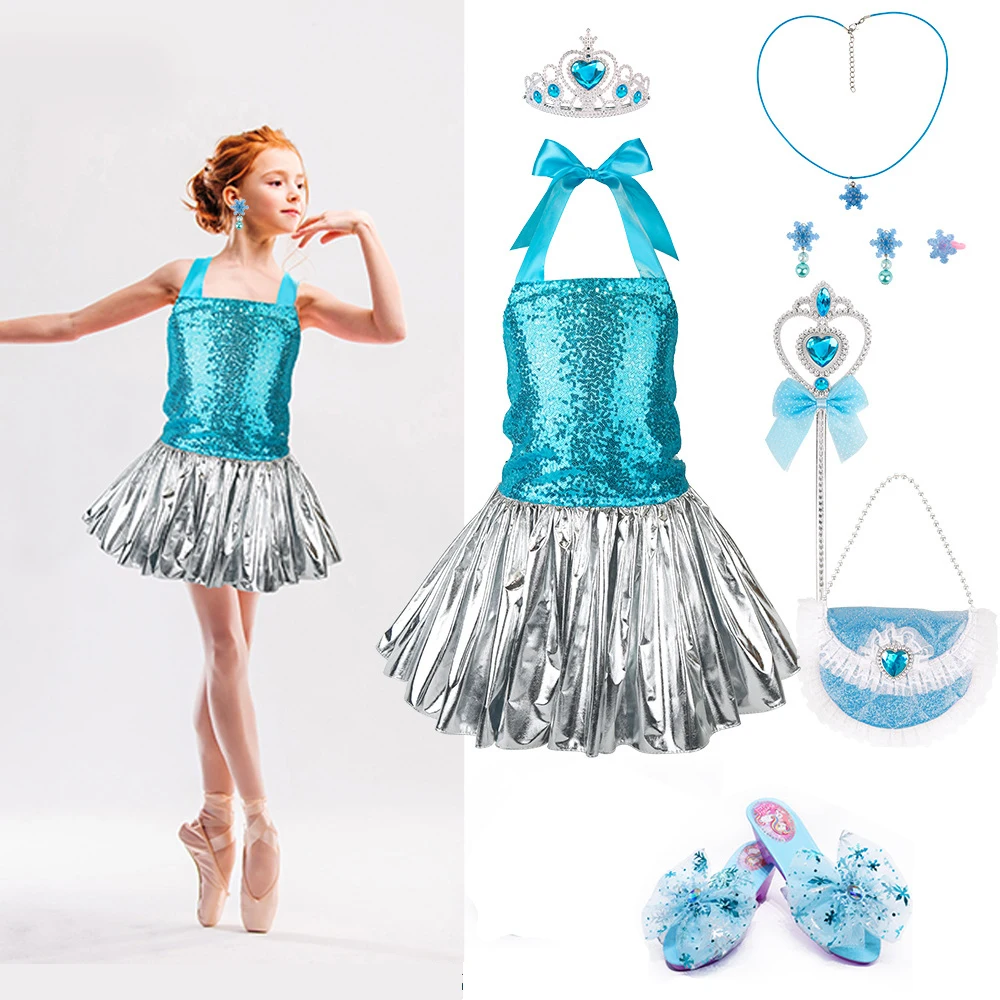Dresses for Girls Costume Toys Girls Dance for Ballet Dress Cosplay Carnival Party ball Kid Party Costume Little