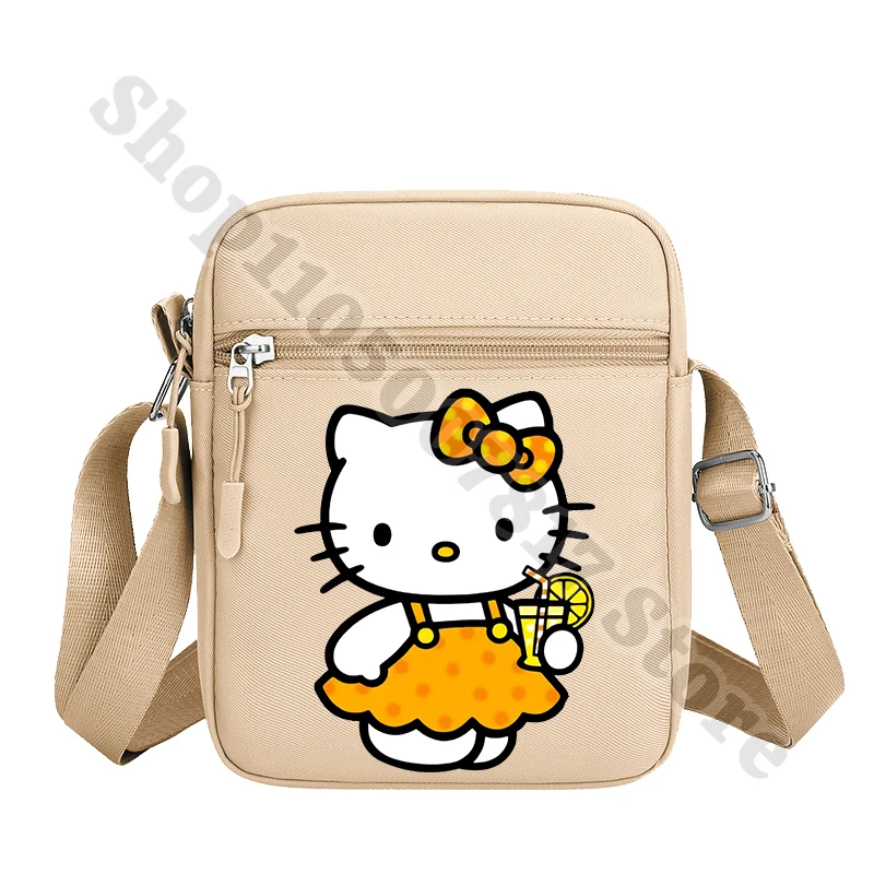 Children Anime Shoulder Sling Bags Hello Kitty Girl Cartoon Cute Crossbody Bag Fashion Casual Storage Pouch Kids Birthday Gifts - 2