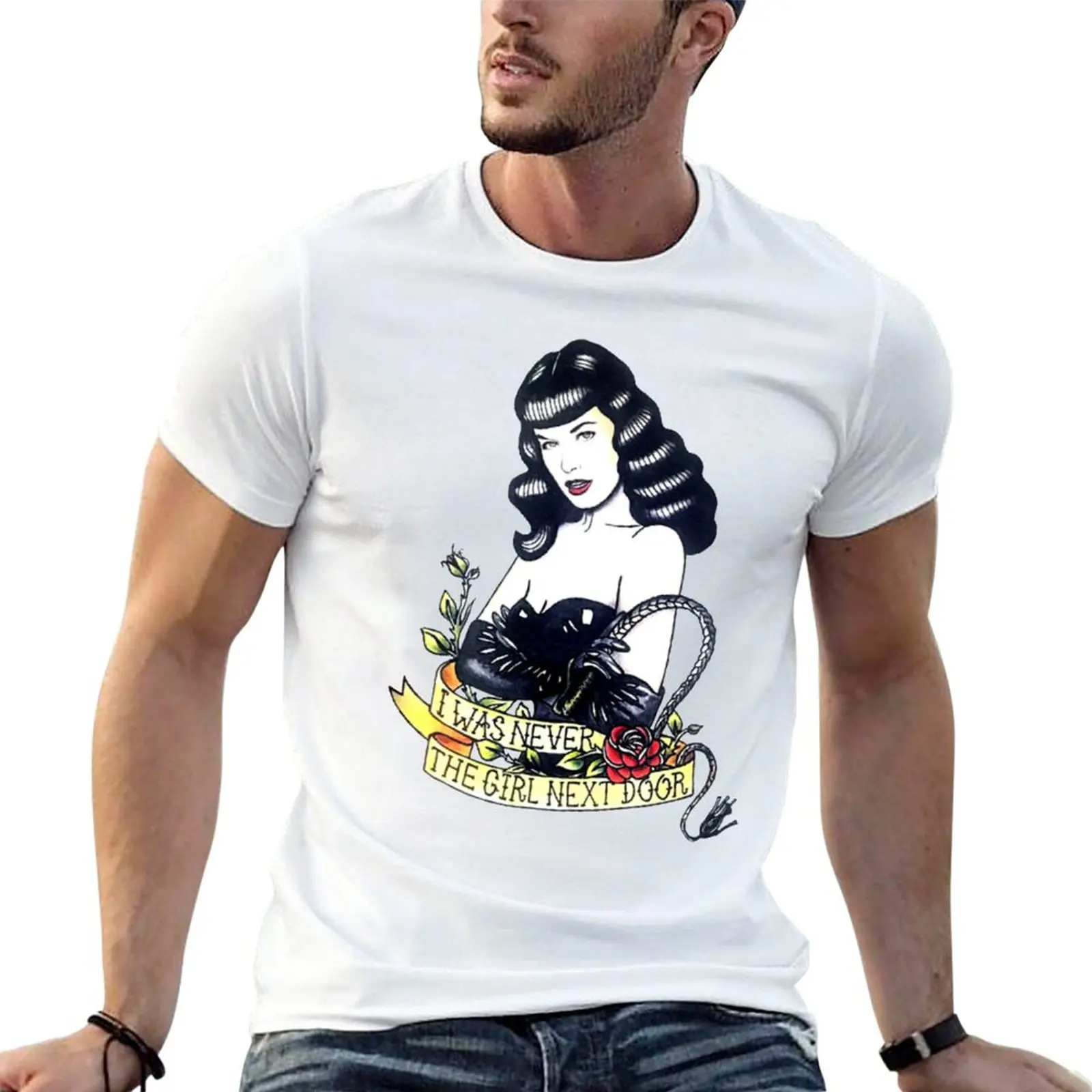 

Pinup Tattoo Art T-Shirt tops boys whites tees men clothing