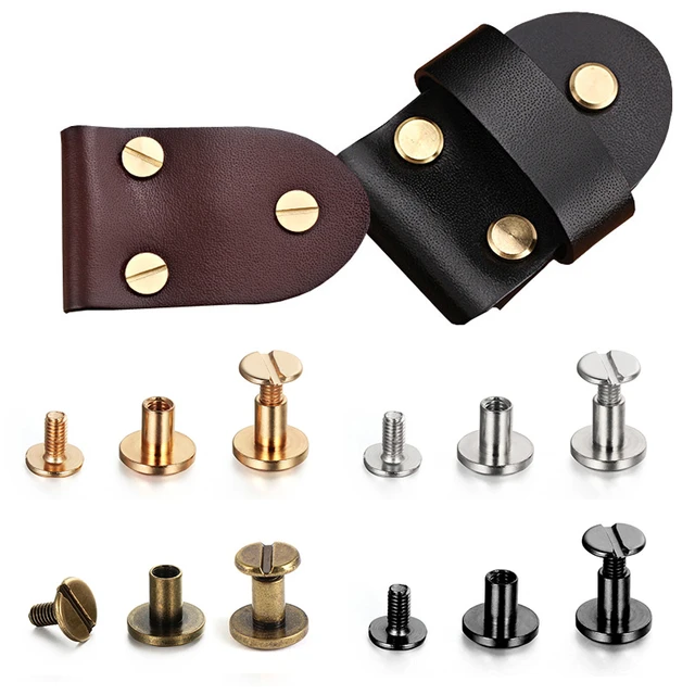Leather Craft Rivet setter for install Copper Nail Belt Luggage Rivets Tool