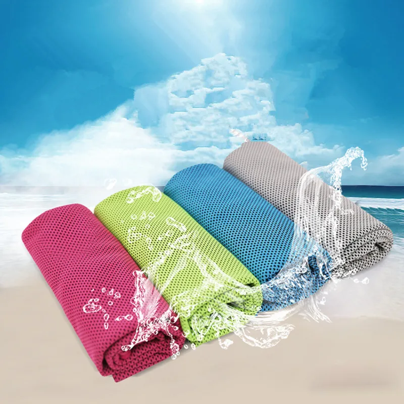 

New towel sports Quick Drying Cooling Towel Soft Breathable Chilly Sweat Absorption Cold Towel Sports Running Yoga Gym Club