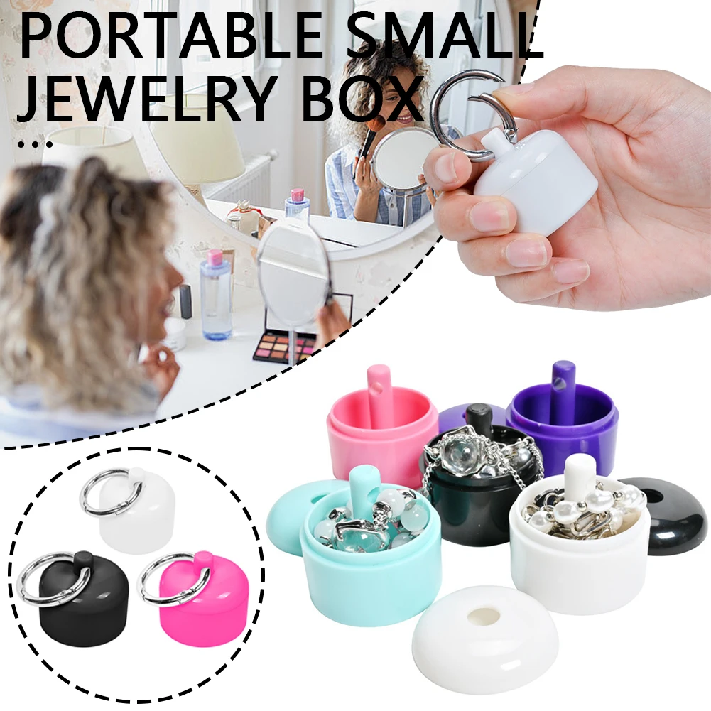 

Rings Necklace Box Keyclip Personalized Design Jewelries Case Keyclip For Journey