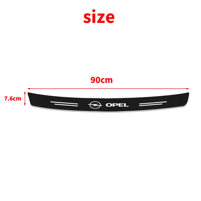 Opel Astra j Insignia Astra g Corsa Zafira b Mokka Vivaro Meriva 용 고품질 탄소 섬유 자동차 도어 씰 프로텍터 스티커