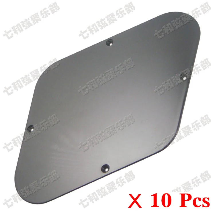 

10 Pcs Black Electric Guitar Cavity Cover Back plate