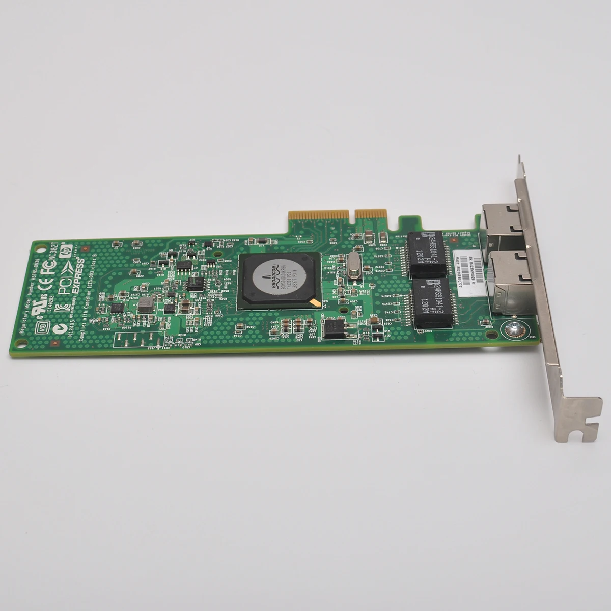 DELL Broadcom bcm5709C 칩용 기존 BCM5709 NC382T 2 포트 기가비트 네트워크 카드 458491 -001 453055 -001 PCI-E X4 X8 X16