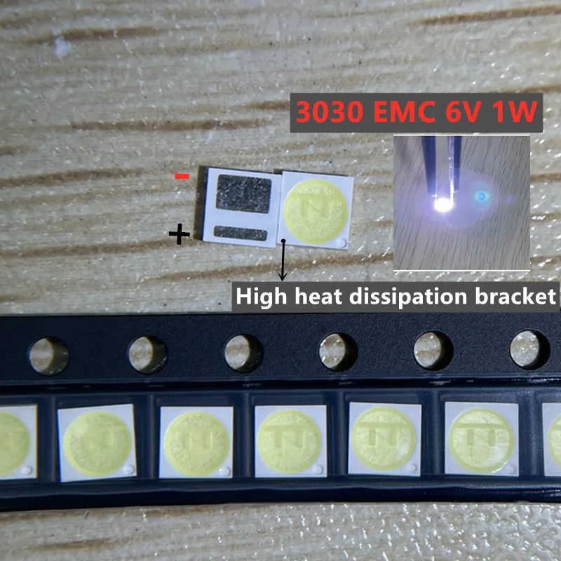 LED LCD Ʈ TV  α׷   200PCS AOT LED Ʈ 1.6W 6V 3030 TV TV  α׷     LCD Ʈ