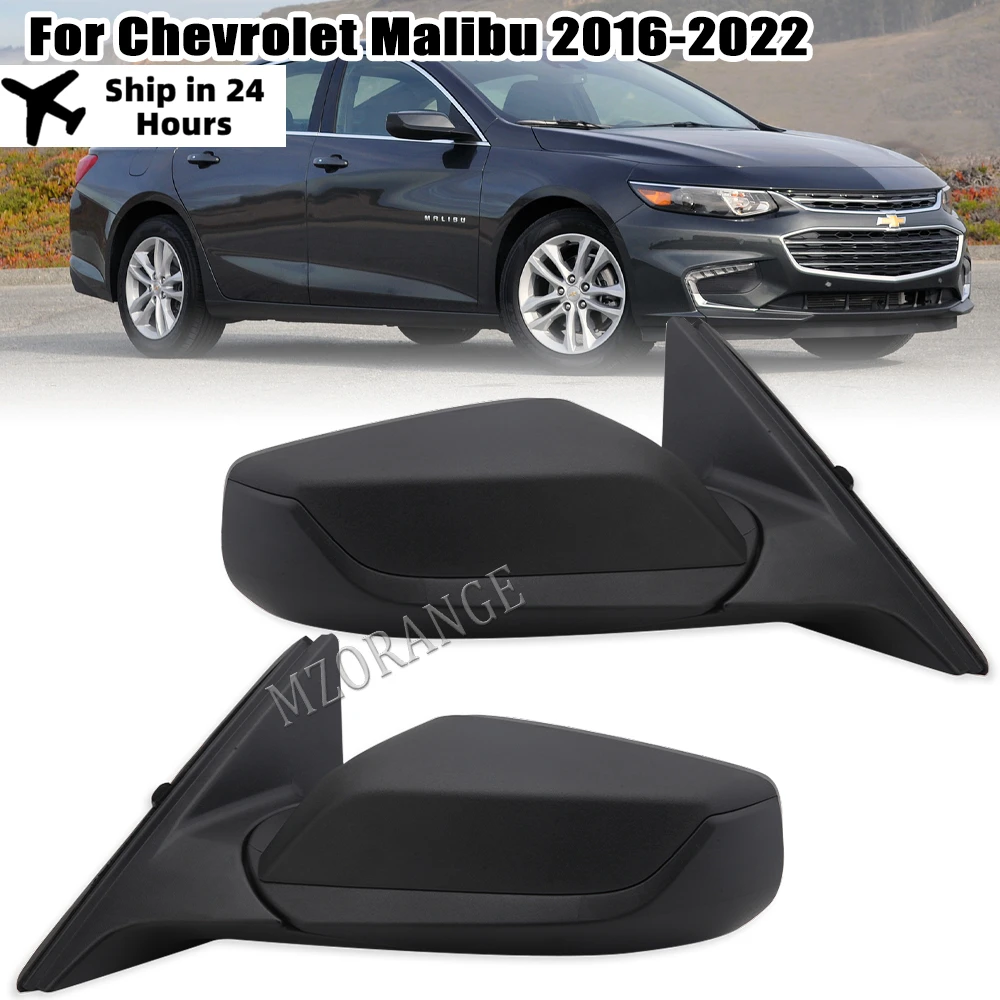 

3Pins Side Rearview Mirror For Chevrolet Malibu 2016 2017 2018 2019 2020 2022 US Version Style Door Wing Mirror Car Accessories