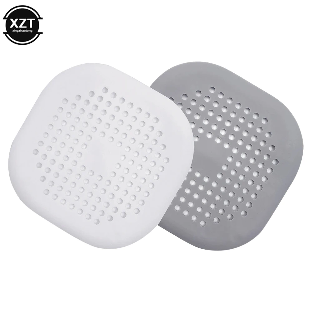 

Shower Drain Covers Silicone Tube Drain Hair Catcher Stopper With Sucker For Bathroom Kitchen Filter Trap Home Drain Protectors