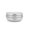 Keith Titanium Dinner Box Folding BowlsCamping Kitchen Outdoor Cooking  Lunch Box Big Capacity 800ML 1L 1.2L 3