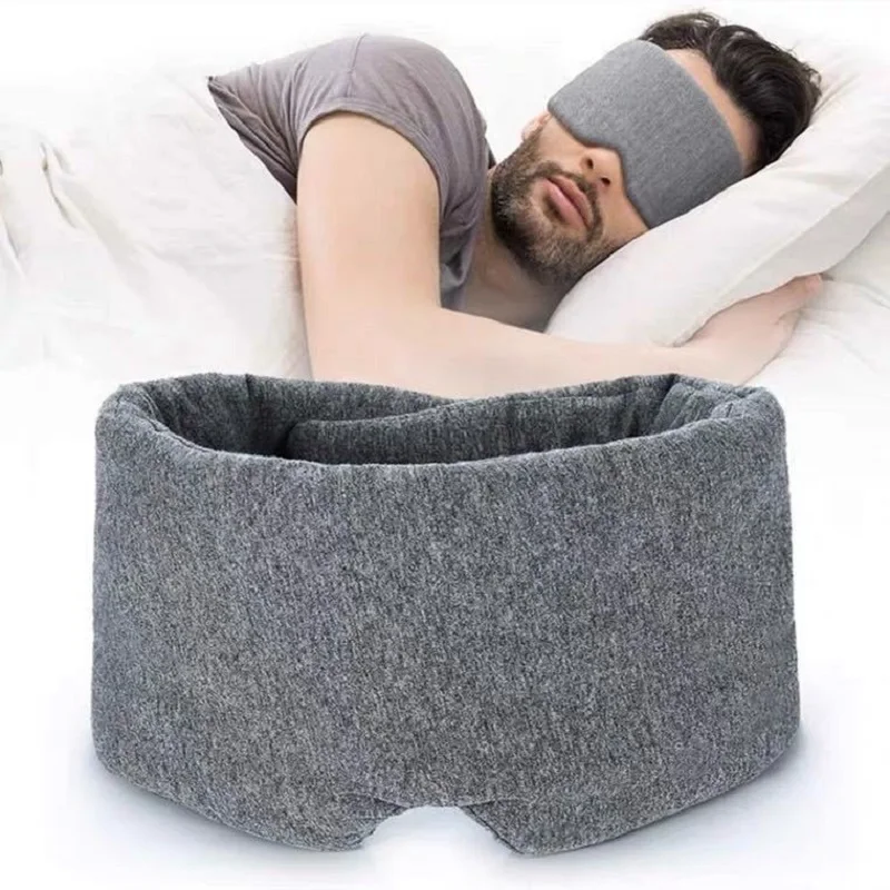 Full Surround Sleep Eye Mask Blindfold Eye Cover Patch Portable Travel Eyepatch Rest Eye Cover Sleeping Mask Night Eyeshade