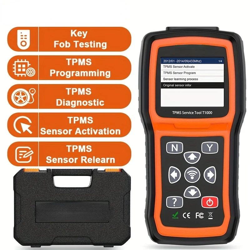 

Универсальный инструмент для перепрограммирования Diagn FOXWELL T1000 TPMS