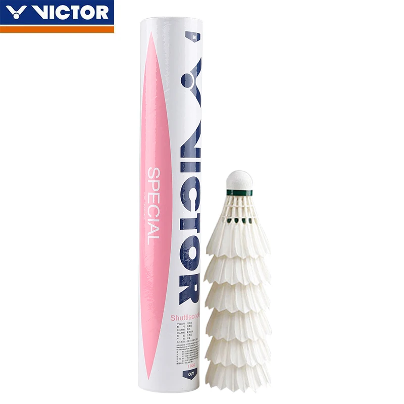 100% Genuine Victor SPECIAL/SERVICE Shuttlecocks Badminton Shuttle Duck Feather Ball Badminton Shuttlecock badminton shuttlecock,badminton ball,feather shuttlecock