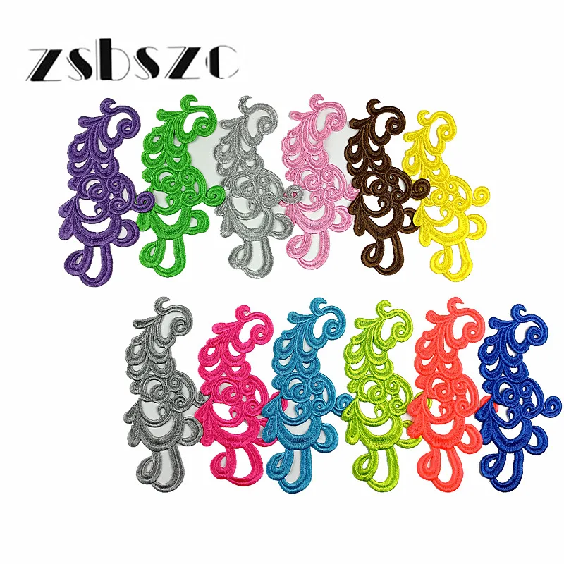 Multicolor Embroidered Funny Patches