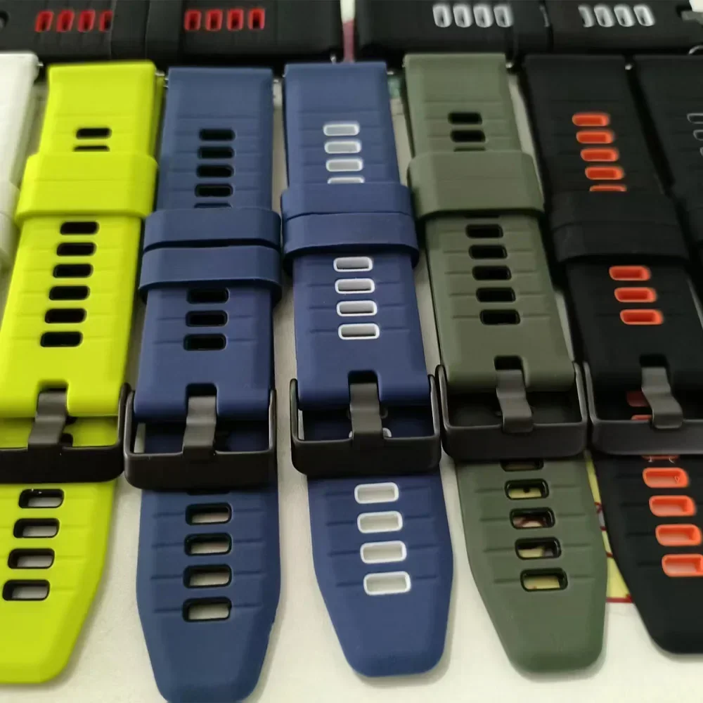 Silicone Smartwatch Band – Universal 20mm/22mm Strap