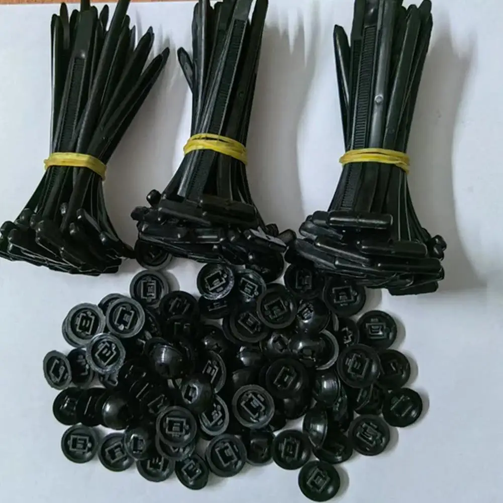Nylon Cable Tie Buckle Self Locking Zip Ties Holder