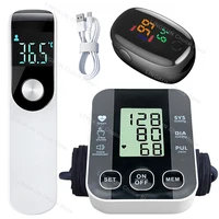 Digital Arm Blood Pressure Meter Cuff Medical Automatic Pressure Tonometer Tensiometer Heart Rate Pulse Meter BP Monitor Healthy 1