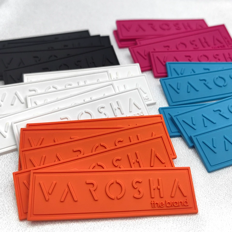 3D Embossed Rubber Patch Sew on Clothing Soft PVC Silicon Label Garment Shoes Bags Decoration for embroidered patches,clothing patches