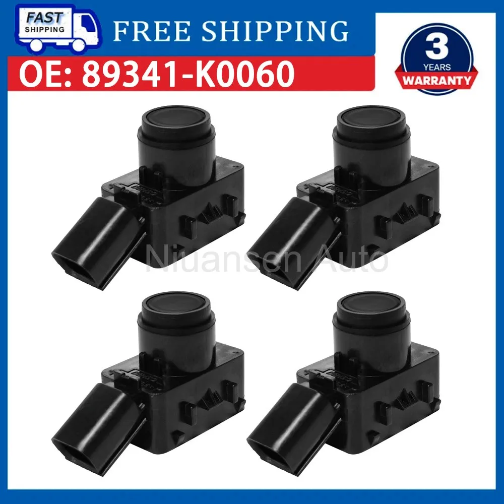 4PCS 89341-K0060 89341K0060 자동차 주차 반전 제어 센서 PDC 레이..