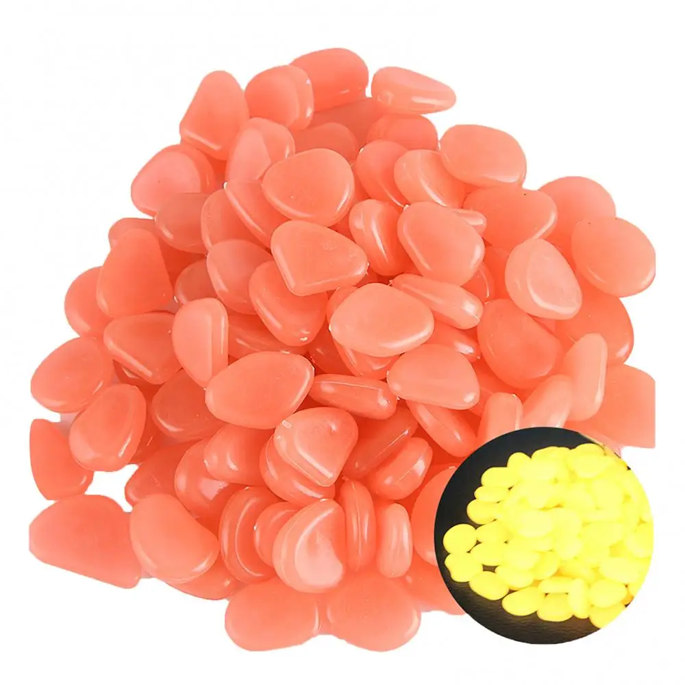 

40%HOT10Pcs Luminous Glowing Artificial Stone Aquarium Fish Tank Bonsai Garden Decor