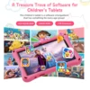 XGODY Kids Tablet Android Pc 10.1 Inch Kids Learning Education Tablets Children's Gift 4+8GB RAM 128GB ROM 4core 7000mAh WiFi 2
