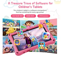 XGODY Kids Tablet Android Pc 10.1 Inch Kids Learning Education Tablets Children's Gift 4+8GB RAM 128GB ROM 4core 7000mAh WiFi 2