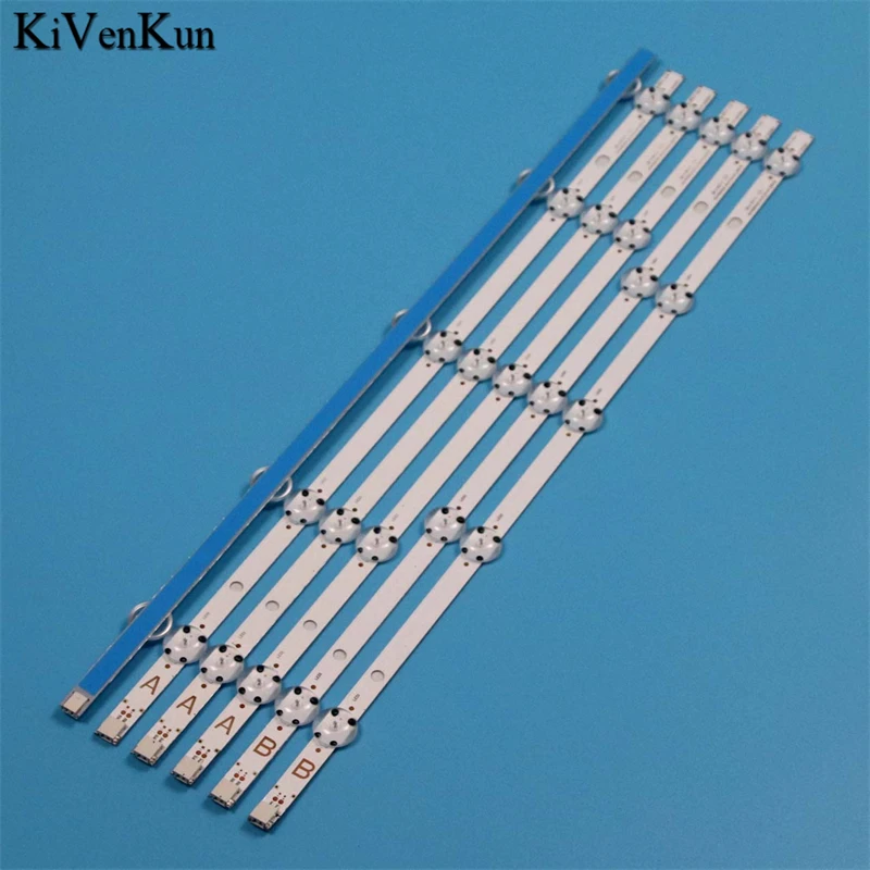 

6 шт./комплект, светодиодные ленты для подсветки телевизора SVV490A32A B _ 5LED _ Rev04_150730
