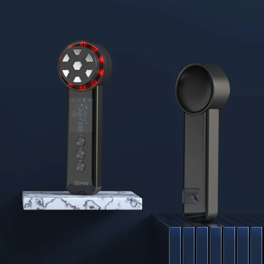 4 In 1 Multifunction Hot And Cold Pulse Red Blue Led Light Therapy Heating Anti Aging Skin Care Beauty Device