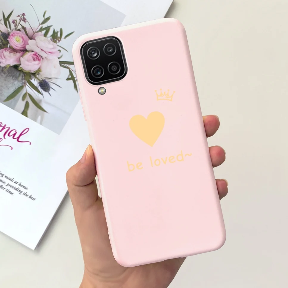 NEW Design For Samsung Galaxy A12 Case Silicone TPU Back Cover For Samsung A12 M12 F12 Galaxy M12 India  Funda Couqe Bumper