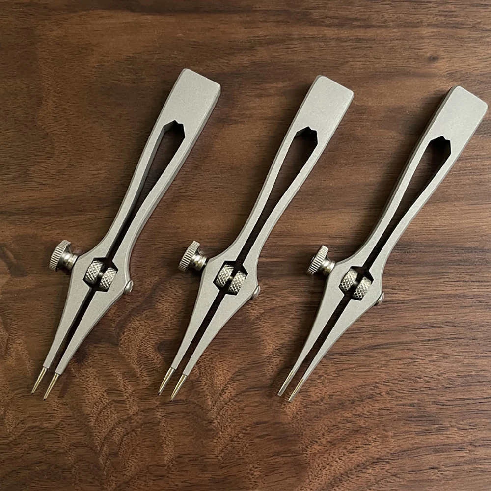 프렌치 타입 수동 구멍 펀처 가죽 끌, 조정 가능한 간격, 수제 가죽 공예, 1-6mm