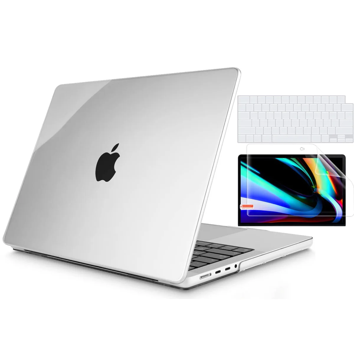 Custodia Per Macbook Pro 14 16 Pollici M3/M2/M1 Pro/Max Chip Case A2991 A2780 A2485 A2442 A2779 A2992 (2023 2022 2021) Per Macbook