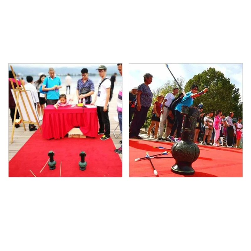 Chinese Game Throwing Pot Game Props Antique Celebration Props Throwing Pot Arrows For Multiple Occasions 2