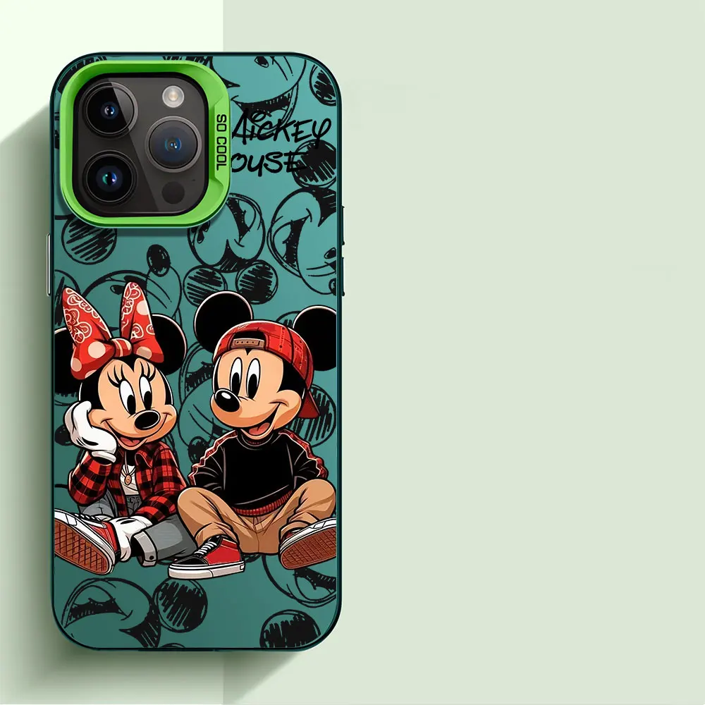 thumbnail image 1 of Disney-funda de Mickey y Minnie Mouse para Apple iPhone, 13, XS, Max, X, XR, 14 Pro, 11 Pro Max, 15 Plus, 12 Pro, 15 Pro Max, 1 of 5