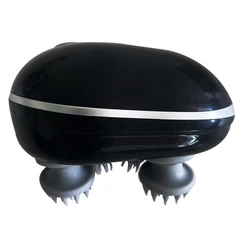Rechargeable Electric Handheld Hair Growth Stimulating Massager Brush (Black)