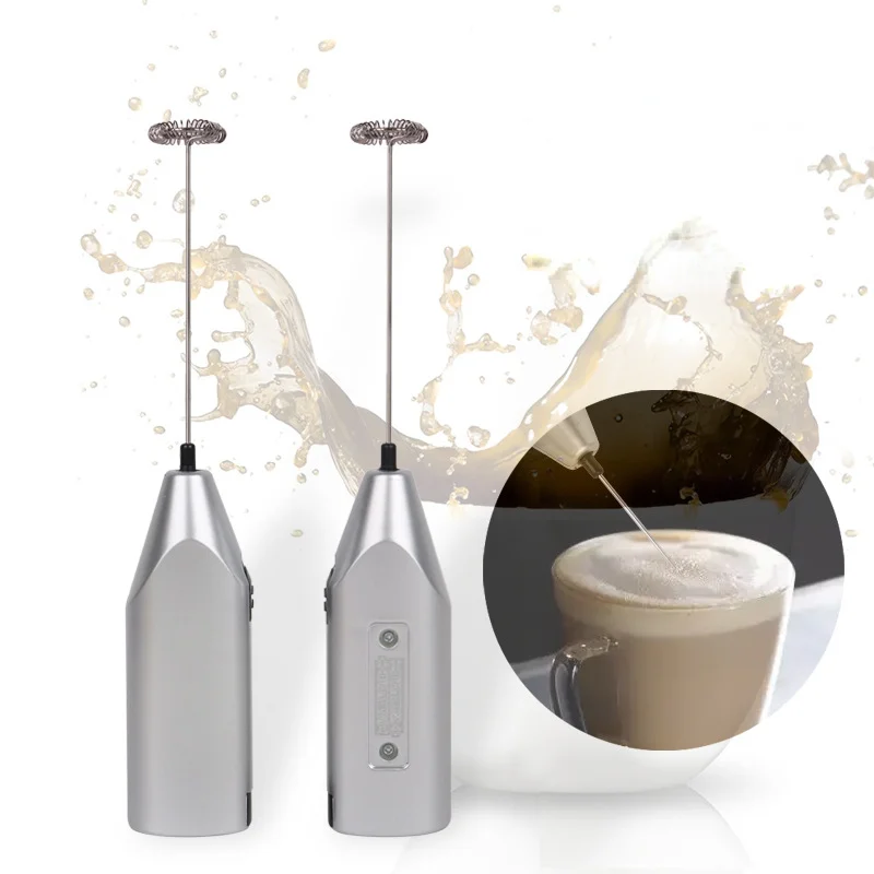 Electric Whisk Handheld Electric Whisk Kitchen Electric Hand Whisk Mixer Coffee Milk Egg Beater Stainless Steel Frother Egg Electric Mini Handle Stirrer
