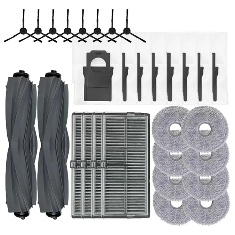 

For Dreame Bot X30pro Ultra/ Plus Accessory Main Side Brush Filter Dust Bag Robot Vacuum Cleaner Replacement Parts