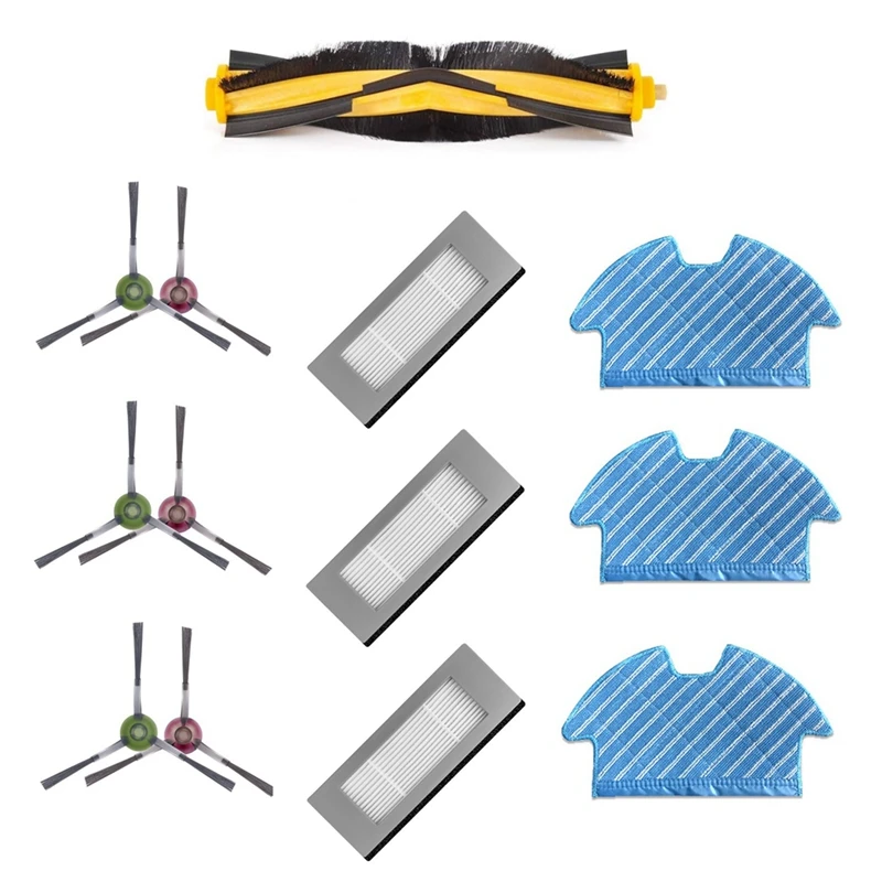 Set panni (10 pz) per robot di pulizia Ecovacs Deebot Ozmo 950, 920