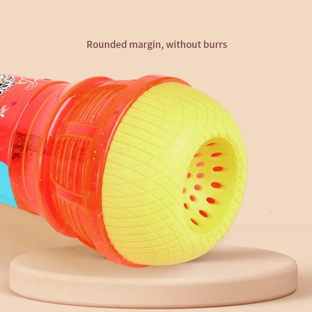 Kids Microphone 24cm Large Echo Physical Children's Singing Toy Music Enlightenment Production Practice