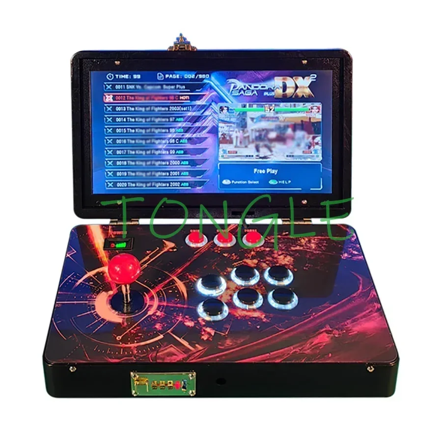 New 14-Inch Mini Arcade Video Game Console Portable Folding