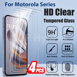 4 - Pack Tempered Glass Screen Protector for Motorola Edge Neo - HD Clarity Film Cover (4 Pieces)