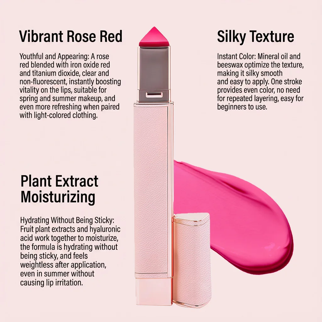 Langanhaltender Feuchtigkeitsspendender Lippenstift Für Make-up_voghion.com