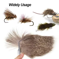 Natural Dyed Deer Hair for Dry Fly Streamers 5