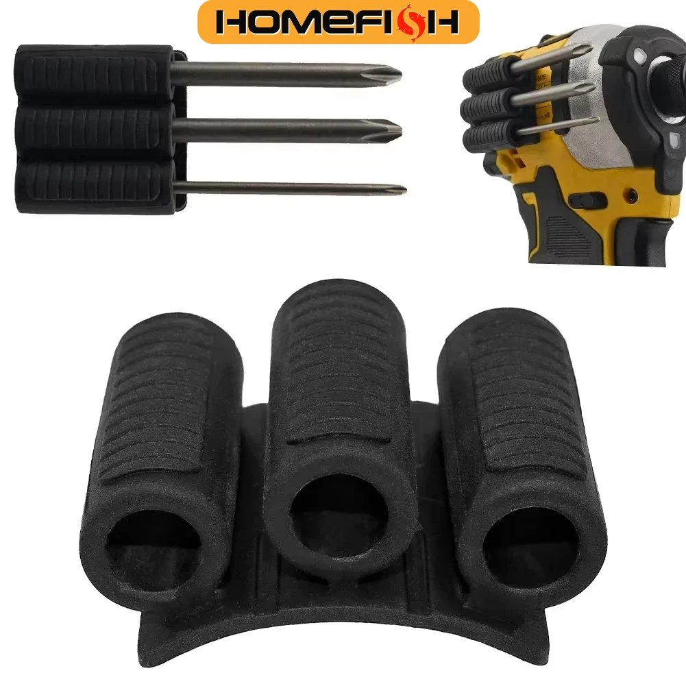 Quick Change Drill Bit Holder Side Mount Attachment For Power Drill Driver Tools