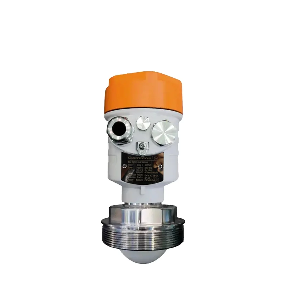 GAMICOS GLT742 80G 환경 모니터링용 고주파 시멘트 사일로 레이더 레벨 센서