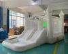 Inflatable Toys White Bounce House 5.6*3.3*3M Trampoline 33KG With Blower Jumping Castle Bouncy House For kids Wedding Toys 1